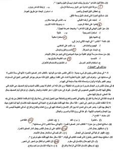 راجع بذكاء.. نموذج استرشادي لمادة اللغة العربية بالإجابات طبقًا للعام الماضي 2025 6 IMG 2992 نموذج استرشادي لمادة اللغة العربية راجع بذكاء.. نموذج استرشادي لمادة اللغة العربية بالإجابات طبقًا للعام الماضي 2025 موقع في الجامعة