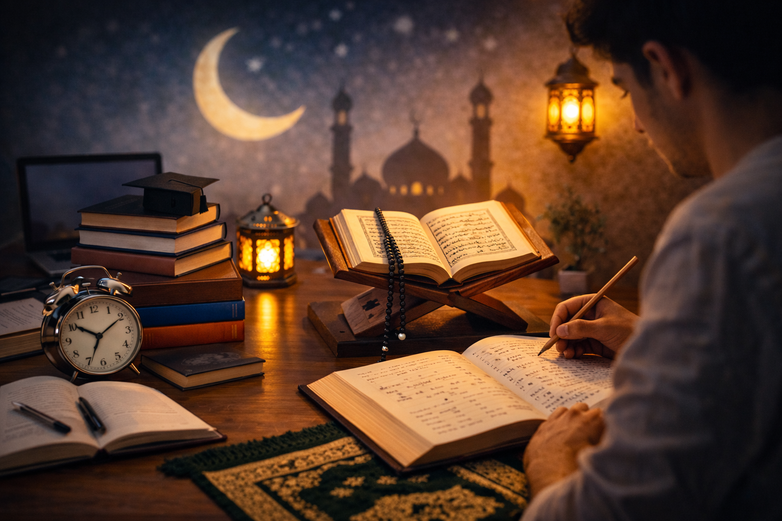 c5e82993 7da7 4ec0 bcc6 fb42d66c9f4c روتين يومي للطالب الصائم روتين يومي للطالب الصائم.. كيف توازن بين الدراسة والعبادة في رمضان؟ موقع في الجامعة