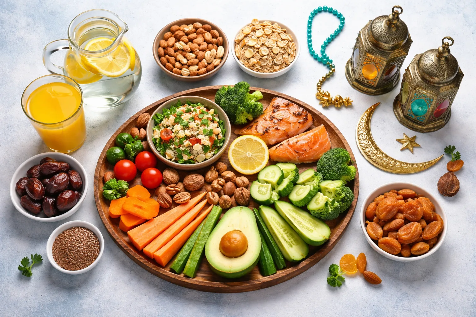 كيف تحافظ على تركيزك في شهر رمضان من خلال الطعام؟