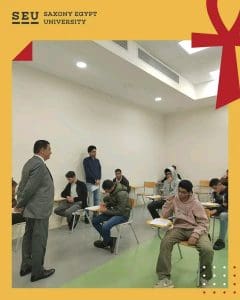 1774892648161 رئيس جامعة ساكسوني مصر رئيس جامعة ساكسوني مصر يتفقد لجان امتحانات منتصف الفصل الدراسي الثاني لضمان انتظامها موقع في الجامعة