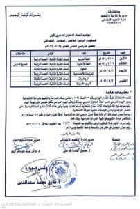 جدول امتحانات مارس 2026 للطلاب.. المواعيد كاملة لكل الصفوف 4 جدول امتحانات مارس 2026 للطلاب