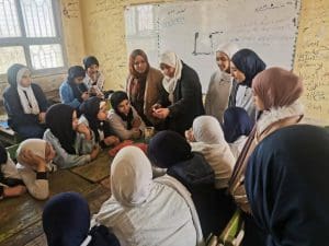 FB IMG 1772645230029 جامعة بنها تنظم قوافل توعوية لريادة الأعمال جامعة بنها تنظم قوافل توعوية لريادة الأعمال وحماية الطلاب بمدرسة سمير ناصف الإعدادية بشبلنجة موقع في الجامعة