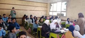 FB IMG 1772645239761 جامعة بنها تنظم قوافل توعوية لريادة الأعمال جامعة بنها تنظم قوافل توعوية لريادة الأعمال وحماية الطلاب بمدرسة سمير ناصف الإعدادية بشبلنجة موقع في الجامعة
