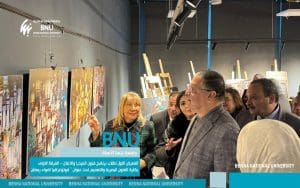 جامعة بنها الأهلية تفتتح المعرض الفوتوغرافي الأول