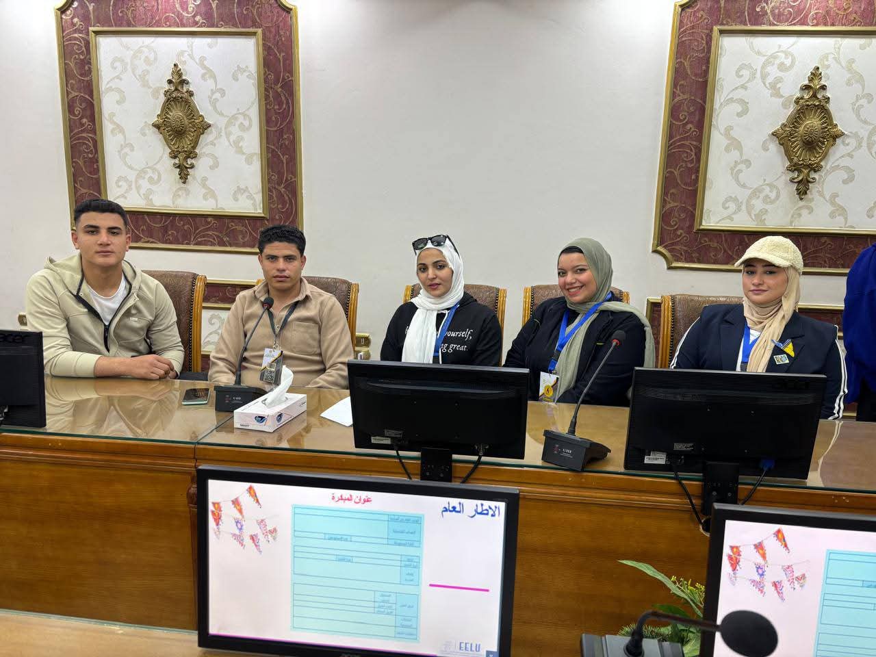 طلاب جامعة دمياط يشاركون في ملتقى قيم