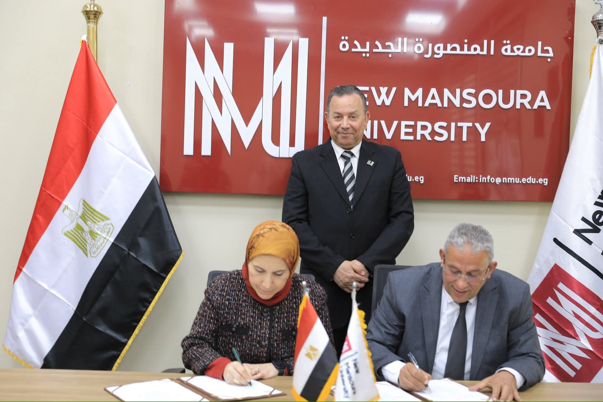 FB IMG 1772987341360 جامعة المنصورة الجديدة جامعة المنصورة الجديدة توقع بروتوكولًا مع طب الأزهر بدمياط لتوسيع فرص التدريب العملي للطلاب موقع في الجامعة