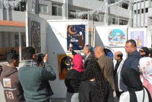 رئيس جامعة دمياط يفتتح معرض "نسجيات رمضانية" ويثني على ابتكارات طلاب الفنون التطبيقية 4 رئيس جامعة دمياط يفتتح معرض نسجيات رمضانية