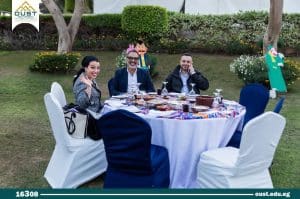 FB IMG 1773132598562 جامعة العبور للعلوم والتكنولوجيا جامعة العبور للعلوم والتكنولوجيا تنظم إفطارها الرمضاني السنوي لتعزيز التواصل بين أسرة الجامعة| صور موقع في الجامعة