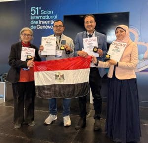 التعليم العالي: المبتكرون المصريون يحققون 5 ميداليات دولية بمعرض جنيف الدولي للاختراعات 2026 3 التعليم العالي: المبتكرون المصريون يحققون 5 ميداليات دولية بمعرض جنيف الدولي للاختراعات 2026