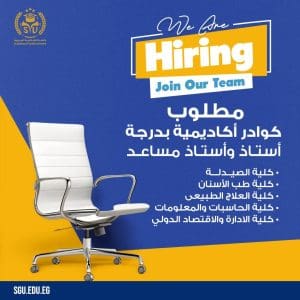 جامعة الصالحية الجديدة تفتح باب التقديم لشغل وظائف