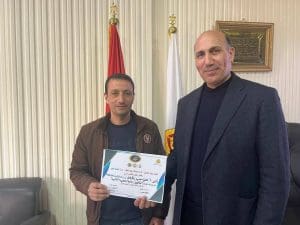 جامعة الزقازيق تكرم فريق هندسة الزقازيق لمتميزهم في هاكاثون الابتكار الصحي 8 FB IMG 1774805613604 جامعة الزقازيق جامعة الزقازيق تكرم فريق هندسة الزقازيق لمتميزهم في هاكاثون الابتكار الصحي موقع في الجامعة