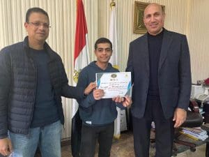 FB IMG 1774805615615 جامعة الزقازيق جامعة الزقازيق تكرم فريق هندسة الزقازيق لمتميزهم في هاكاثون الابتكار الصحي موقع في الجامعة