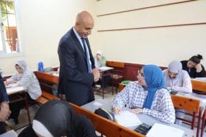 وزير التربية والتعليم، محمد عبد اللطيف خلال جولة