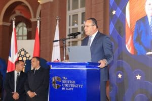 بحضور 3 وزراء.. الجامعة البريطانية في مصر تعلن إنشاء كلية السياحة وإدارة الفنادق 3 بحضور 3 وزراء.. الجامعة البريطانية في مصر تعلن إنشاء كلية السياحة وإدارة الفنادق