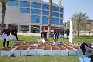 بروح التطوع.. طلاب جامعة النيل يساهمون في تجهيز كراتين غذائية للأسر الأولى بالرعاية 5 IMG 20260312 WA0032 طلاب جامعة النيل يساهمون في تجهيز كراتين غذائية بروح التطوع.. طلاب جامعة النيل يساهمون في تجهيز كراتين غذائية للأسر الأولى بالرعاية موقع في الجامعة