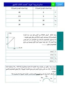 IMG 20260314 WA0130 1 النموذج الاسترشادي اختبر نفسك قبل الامتحان.. ننشر النموذج الاسترشادي الثاني للفيزياء والإحصاء فرنسي موقع في الجامعة