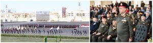 IMG 20260318 WA0074 وزير الدفاع يشهد حفل انتهاء الإعداد العسكري وزير الدفاع يشهد حفل انتهاء الإعداد العسكري لطلبة الأكاديمية العسكرية والكليات العسكرية موقع في الجامعة