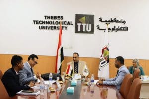 مجلس جامعة طيبة التكنولوجية يعتمد الحوكمة الذكية ويقر إنشاء حضانة وترشيد الطاقة 3 IMG 20260330 WA0094 مجلس جامعة طيبة التكنولوجية يعتمد الحوكمة الذكية مجلس جامعة طيبة التكنولوجية يعتمد الحوكمة الذكية ويقر إنشاء حضانة وترشيد الطاقة موقع في الجامعة