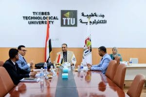 مجلس جامعة طيبة التكنولوجية يعتمد الحوكمة الذكية ويقر إنشاء حضانة وترشيد الطاقة 4 IMG 20260330 WA0095 مجلس جامعة طيبة التكنولوجية يعتمد الحوكمة الذكية مجلس جامعة طيبة التكنولوجية يعتمد الحوكمة الذكية ويقر إنشاء حضانة وترشيد الطاقة موقع في الجامعة