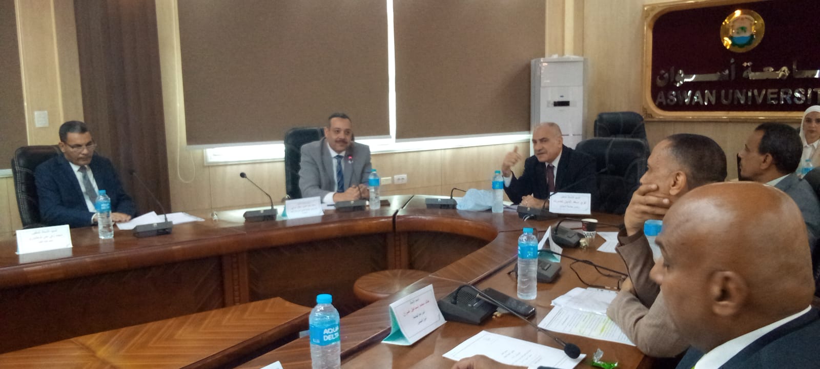 IMG 20260331 WA0026 جامعة قناة السويس جامعة أسوان تؤكد استمرار الدراسة حضوريًا حتى نهاية أبريل وتكثف استعدادات الامتحانات موقع في الجامعة