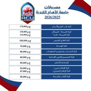 كل ما تريد معرفته عن جامعة الأهرام الكندية 2026.. الكليات والمصروفات 3 جامعة الأهرام الكندية 2026