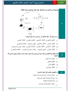 IMG ٢٠٢٦٠٣١٣ ٢١٤٥٣٥ 1 نماذج الأحياء والإحصاء عربي نموذج 2 للثانوية العامة حملها الآن.. نماذج الأحياء والإحصاء عربي نموذج 2 للثانوية العامة 2026 موقع في الجامعة