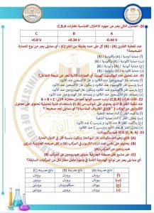 46 سؤالًا مضمونة.. آطلع على نموذج مادة الكيمياء لطلاب الثانوية العامة 2026 6 46 سؤالًا مضمونة.. آطلع على نموذج مادة الكيمياء لطلاب الثانوية العامة
