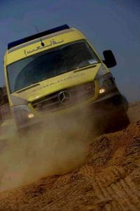 الإسعاف: 2400 مركبة جاهزة لتأمين البلاد أثناء موجة التقلبات الجوية 2 سيارة إسعاف