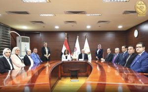 النيابة الإدارية والجامعة المصرية الصينية 