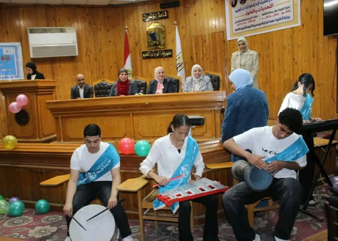 مدير تعليم القاهرة خلال احتفالية
