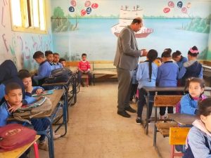 تعليم المنيا: استبعاد مدير مدرسة أدمو الابتدائية.. تفاصيل 3 وكيل تعليم المنيا خلال جولة