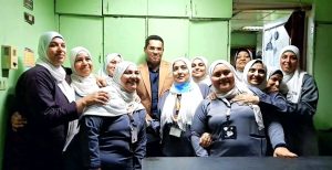 بعد ساعات من القلق.. عودة الطفلة حديثة الولادة إلى أسرتها بمستشفى الحسين الجامعي 3 عودة طفلة الحسيني الجامعى لوالدتها