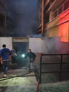 السيطرة على حريق محدود بمخزن مستلزمات طبية بمعهد الكبد القومي بجامعة المنوفية دون خسائر بشرية