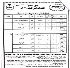 1777216208311 محافظ الشرقية يعتمد جدول امتحانات الفصل الدراسي محافظ الشرقية يعتمد جدول امتحانات الفصل الدراسي الثاني للعام الدراسي 2026 موقع في الجامعة