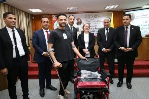 جامعة المنيا ووزارة التضامن تدعمان طلاب ذوي الإعاقة بـ20 لابتوب و5 كراسي كهربائية وطابعة برايل 4 1777318352389 جامعة المنيا جامعة المنيا ووزارة التضامن تدعمان طلاب ذوي الإعاقة بـ20 لابتوب و5 كراسي كهربائية وطابعة برايل موقع في الجامعة