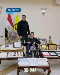 تكريم طالب بجامعة سيناء بعد تألقه في كمال الأجسام على مستوى الجمهورية 5 1777388988420 تكريم طالب بجامعة سيناء بعد تألقه في كمال الأجسام تكريم طالب بجامعة سيناء بعد تألقه في كمال الأجسام على مستوى الجمهورية موقع في الجامعة
