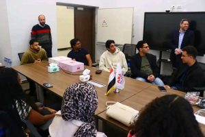 جامعة العلمين الدولية تحصد المركز الأول عالميًا في مسابقة بجامعة فيرجينيا تك الأمريكية لمشاريع علوم الحاسب 4 جامعة العلمين الدولية تحصد المركز الأول عالميًا في مسابقة بجامعة فيرجينيا تك