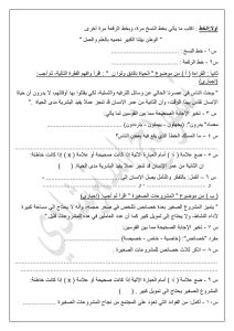 1777561985519 النموذج الاسترشادي في اللغة العربية لطلاب الإعدادية استعد للامتحان الآن.. النموذج الاسترشادي في اللغة العربية لطلاب الإعدادية 2026 موقع في الجامعة