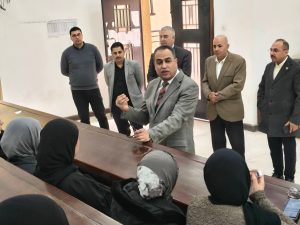 رئيس جامعة العريش يتفقد سير العملية التعليمية بالكليات ويوجه بتعزيز جودة التدريس 2 رئيس جامعة العريش يتفقد سير العملية التعليمية بالكليات ويوجه بتعزيز جودة التدريس