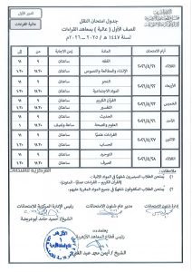 FB IMG 1775480705548 جداول امتحانات النقل والشهادات بالأزهر اعتماد جداول امتحانات النقل والشهادات بالأزهر للعام الدراسي 2025/2026| صور موقع في الجامعة