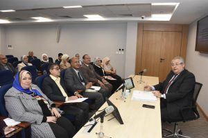 FB IMG 1776274349851 جامعة عين شمس جامعة عين شمس تناقش استعدادات امتحانات الترم الثاني وتشدد على تنظيم نشر المقررات الإلكترونية موقع في الجامعة