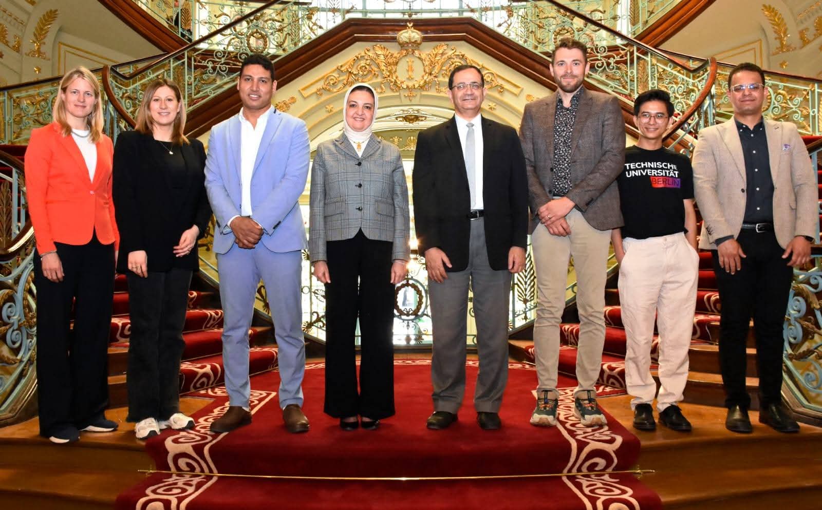 FB IMG 1776279389130 جامعة قناة السويس جامعة عين شمس وبرلين التقنية بألمانيا توسعان التعاون الدولي ببرامج تبادل طلابي ومشروعات بحثية تطبيقية موقع في الجامعة