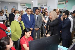 محافظ القليوبية ورئيس جامعة بنها يفتتحان مركز الشبان
