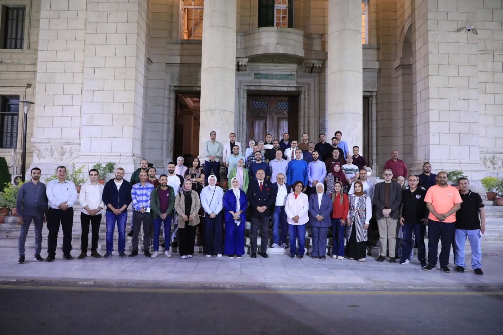 FB IMG 1777184998960 جامعة القاهرة تهيئ طلاب الإعلام إقبال كبير على “قافلة النصر” لجامعة القاهرة بحلايب وشلاتين وأبو رماد.. خدمات طبية وتنموية مجانية للأهالي موقع في الجامعة