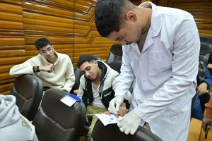 جامعة القاهرة تُسهّل إنهاء الموقف التجنيدي لطلاب ذوي القدرات الخاصة داخل الحرم الجامعي 3 IMG 20260402 WA0021 الموقف التجنيدي لطلاب ذوي القدرات الخاصة جامعة القاهرة تُسهّل إنهاء الموقف التجنيدي لطلاب ذوي القدرات الخاصة داخل الحرم الجامعي موقع في الجامعة