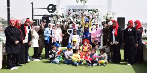 IMG 20260405 WA0022 القوات المسلحة بمشاركة طلبة الكليات العسكرية.. القوات المسلحة تحتفي بأطفال مصر في "يوم اليتيم"| صور  موقع في الجامعة