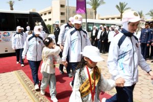 IMG 20260405 WA0027 القوات المسلحة بمشاركة طلبة الكليات العسكرية.. القوات المسلحة تحتفي بأطفال مصر في "يوم اليتيم"| صور  موقع في الجامعة