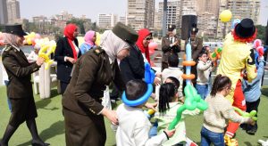 IMG 20260405 WA0033 القوات المسلحة بمشاركة طلبة الكليات العسكرية.. القوات المسلحة تحتفي بأطفال مصر في "يوم اليتيم"| صور  موقع في الجامعة
