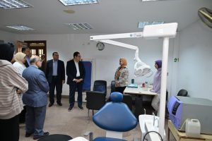IMG 20260410 WA0013 جامعة القاهرة جولة مفاجئة لرئيس جامعة القاهرة لمتابعة ترشيد الطاقة وحصر الأصول غير المستغلة داخل الحرم الجامعي موقع في الجامعة