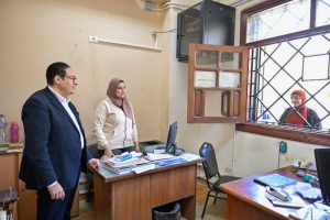 IMG 20260410 WA0015 جامعة القاهرة جولة مفاجئة لرئيس جامعة القاهرة لمتابعة ترشيد الطاقة وحصر الأصول غير المستغلة داخل الحرم الجامعي موقع في الجامعة
